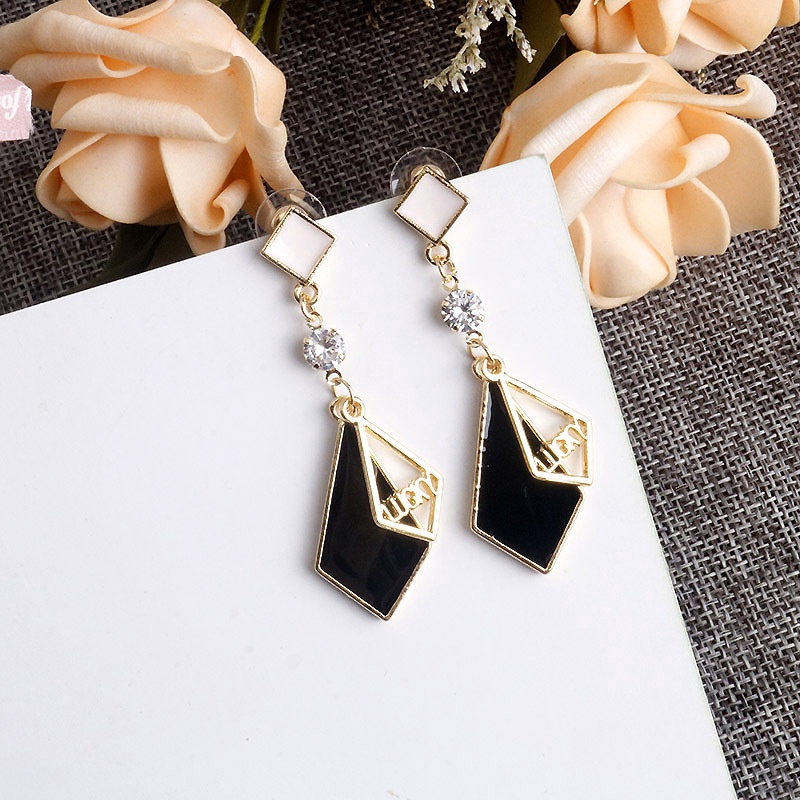 Anting Panjang Bahan 925 Silver Untuk Wanita