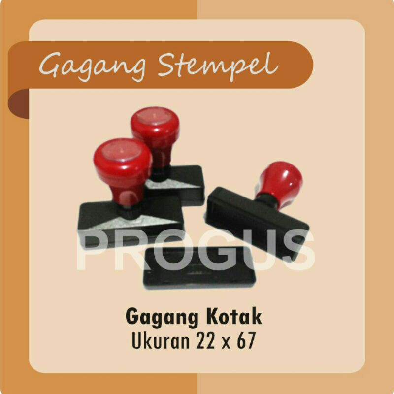 

Gagang Stempel Flash Otomatis Kotak Ukuran 22 x 67 mm