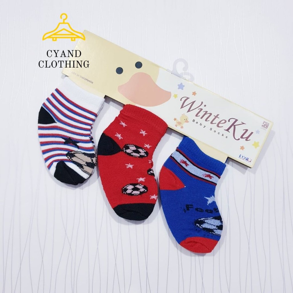 kaos kaki bayi lucu murahh paket isi 3 pasang