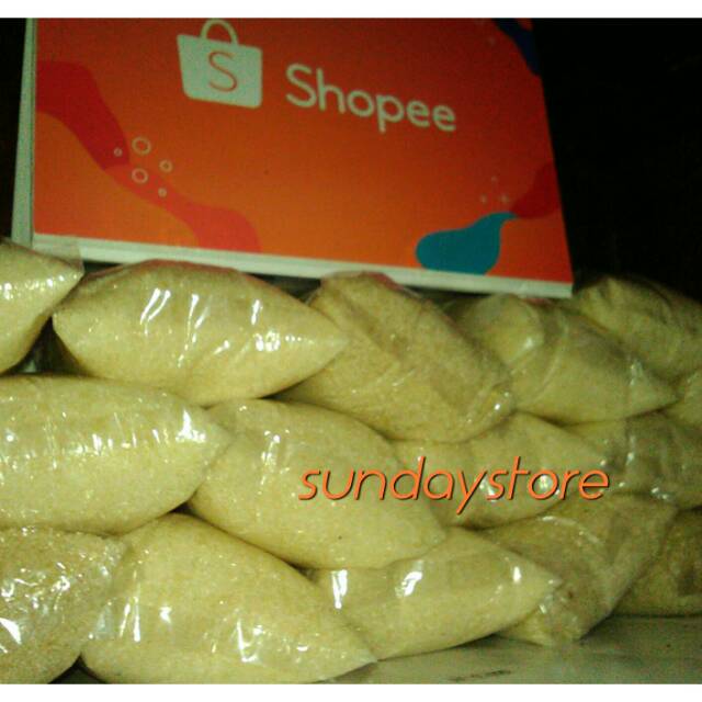 

Gula Pasir Lokal Curah 500gram 1/2kg Selalu Baru