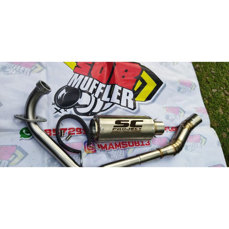 knalpot sc project satria fu