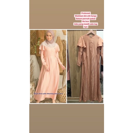 wearing klamby rinjani dress plain preloved