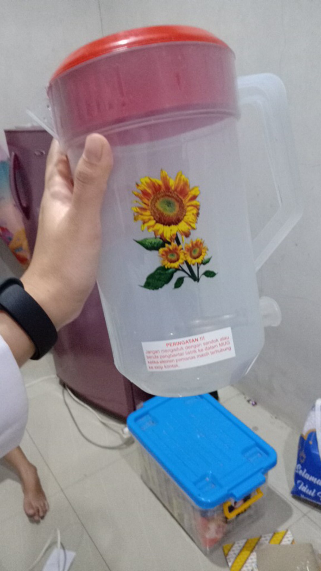 [1.5 L] Teko Listrik Plastik Nikita Teko Pemanas Air Electric Mug Ukuran 1.5 Liter Random Colour