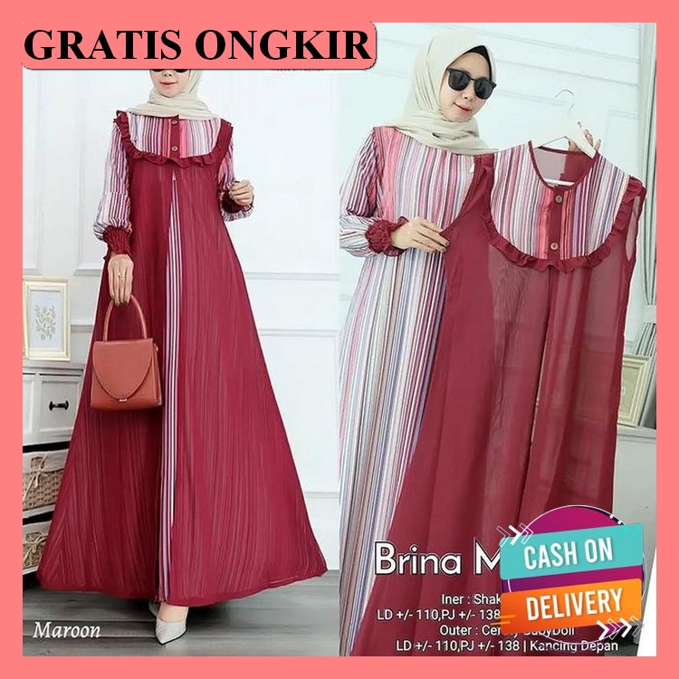 Gamis Lebaran Perempuan Dewasa Gsmis Remaja Termurah Bsju Syari Murah Gmis Muslimah Polos Gsmis Kond
