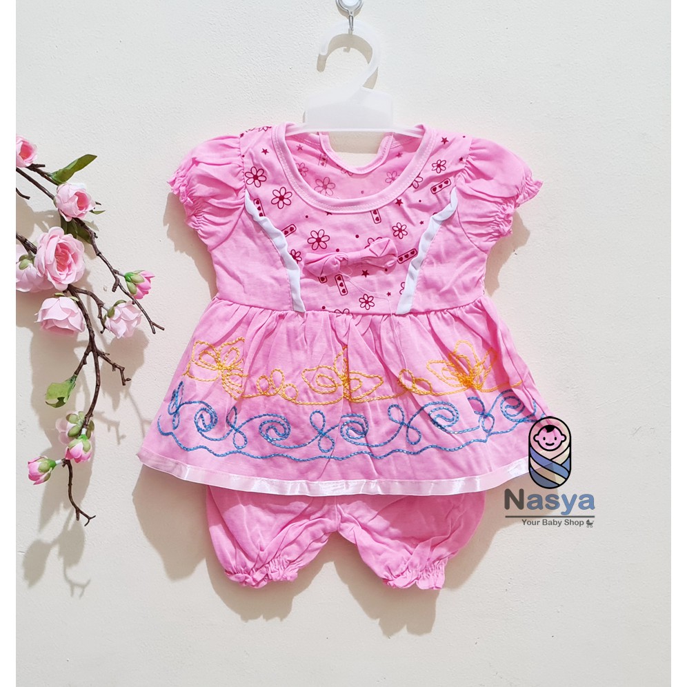 [N-030] TERBARU ! setelan baju bayi anak perempuan new born (0-6 bulan) - naomii