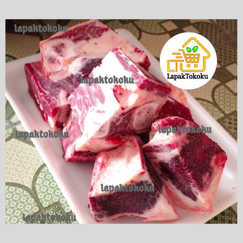 Tulang Iga Brisket / Brisket Bone / Tulang Muda Sapi @1Kg