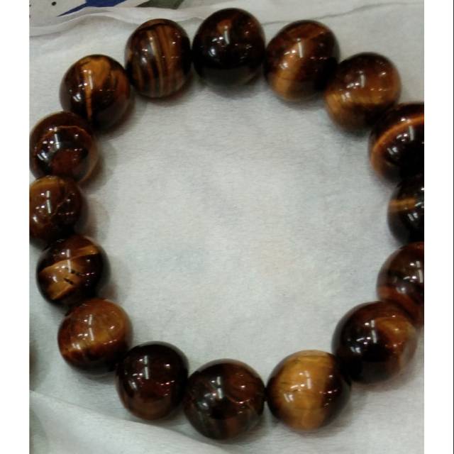 Gelang Pria Wanita Batu Biduri Sepah 12mm Asli Balikpapan Kalimantan