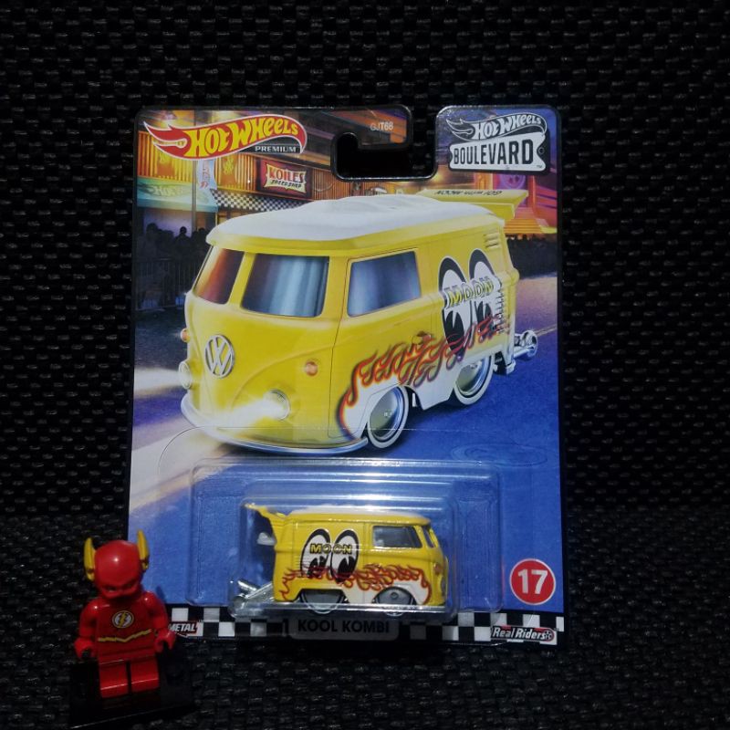 Hot wheels kool kombi moon eyes mooneyes kuning boulevard