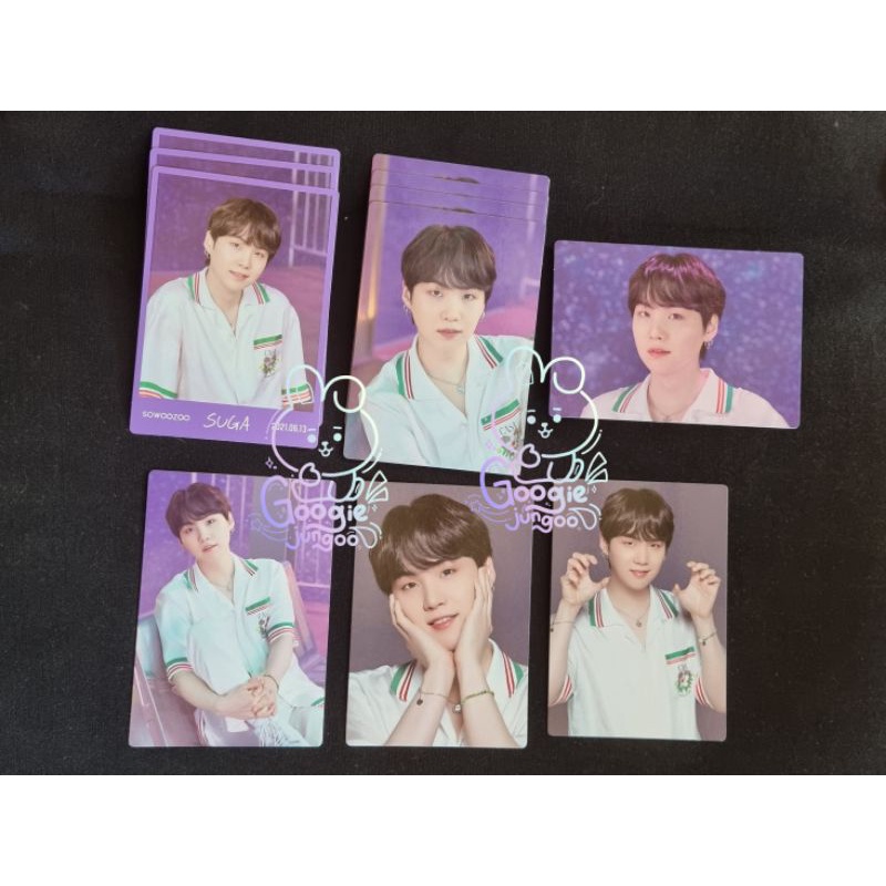 Mini Photocard MPC Soowoozoo SWZ BTS Suga Yoongi
