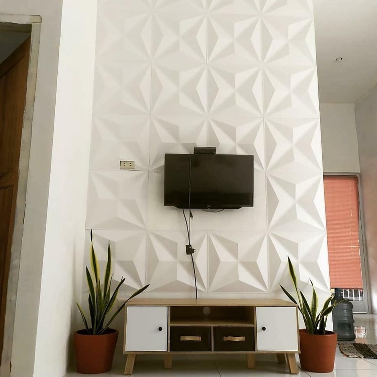 PROMO BUY 30PCS FREE 1PCS LEM SEALENT 300ML || WALLPANEL PVC 3D 50CMX50CMX1MM WALLPAPER DINDING ORNAMEN MOTIF TIMBUL-2