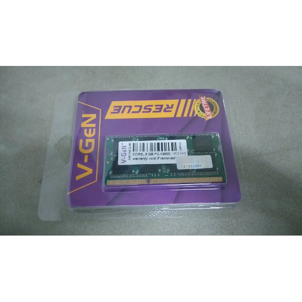 V-GEN Rescue DDR3L 8GB PC12800 SODIMM