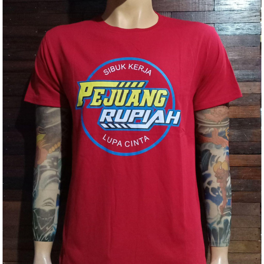 KAOS DISTRO PEJUANG RUPIAH