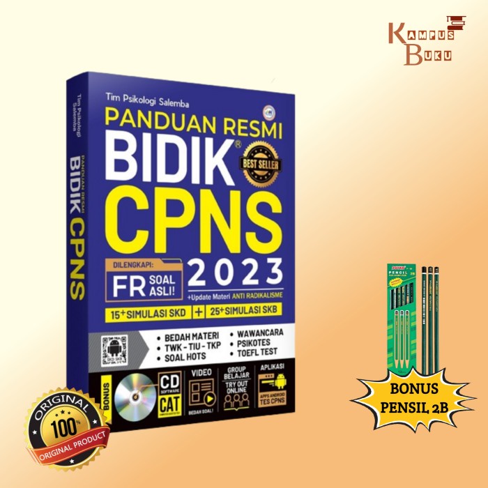 

DISKON HARGA Buku CPNS 2021 Terbaru : Panduan Resmi Bidik CPNS 2021 - ORIGINAL KPL384