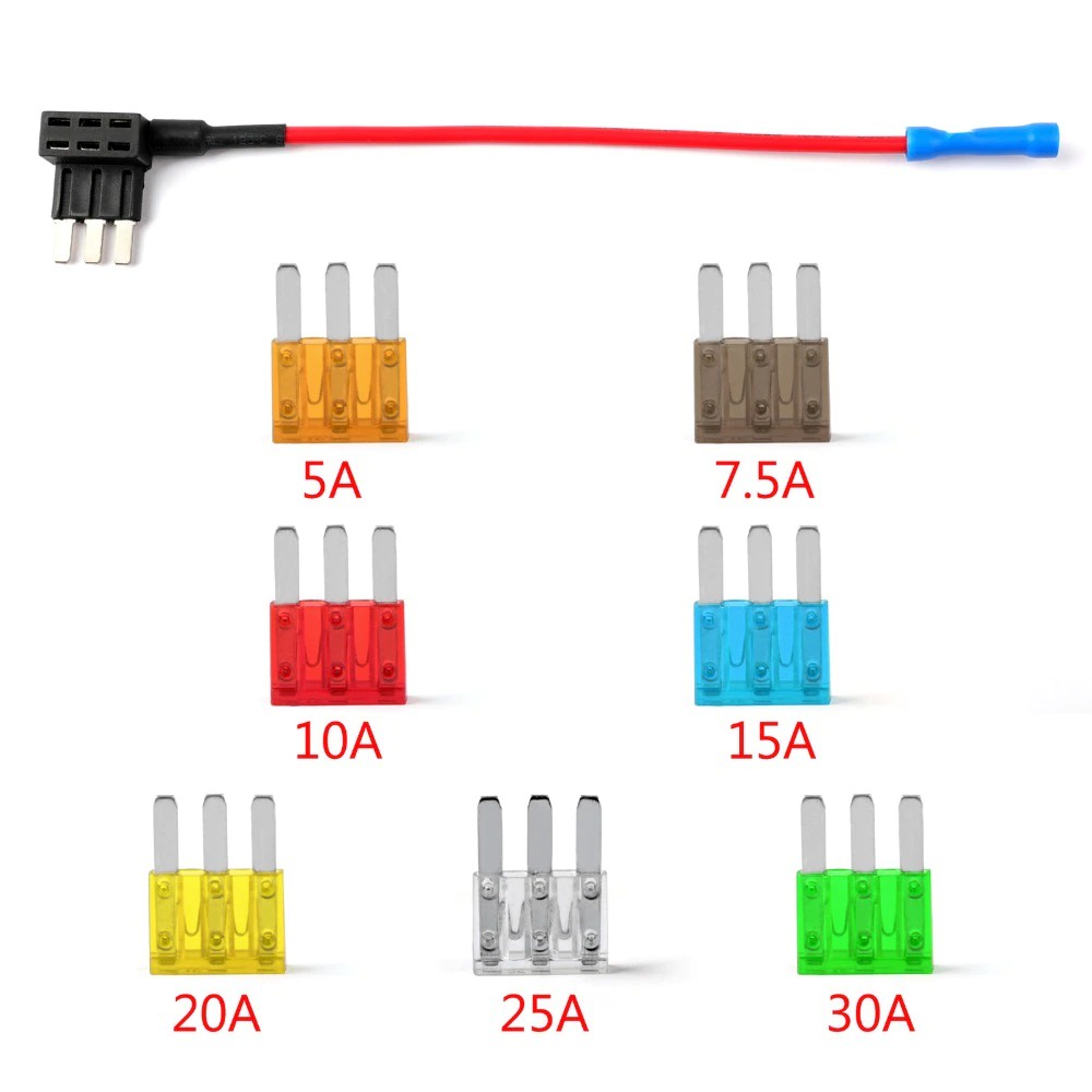 Sekering Fuse Tancap MICRO 3 Mobil Otomotif Bermacam Ukuran Ampere