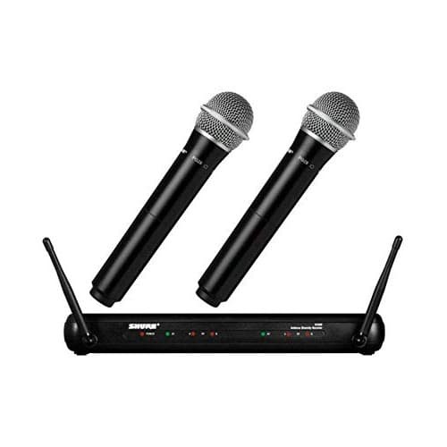 Mic Wireless Shure SVX288/PG28 SVX288 PG28 Dual Hand Original