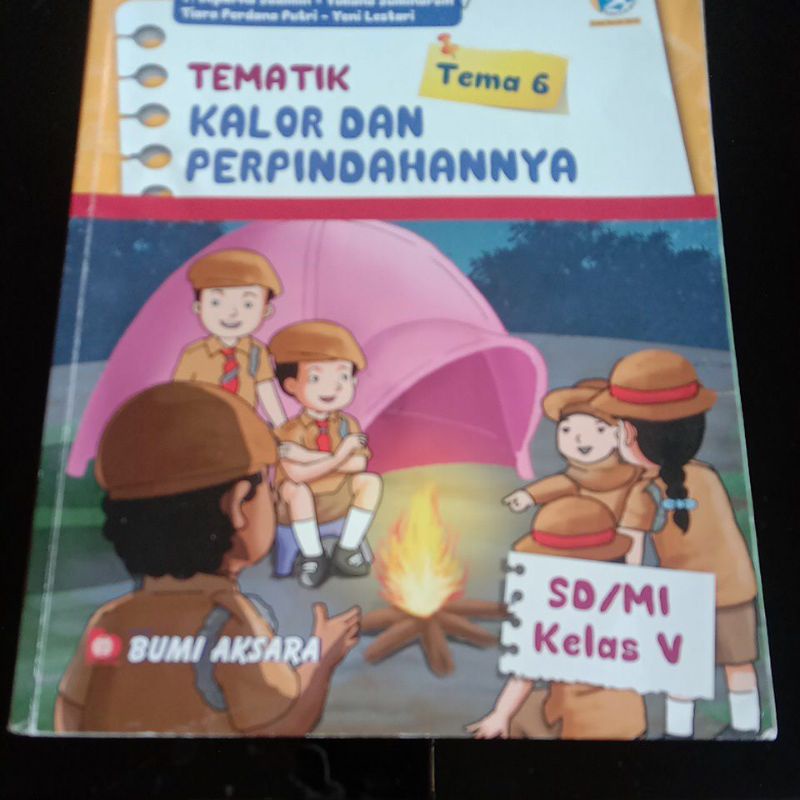 Buku Tematik untuk kelas 5 SD Bumi Aksara jilid 1 - 9