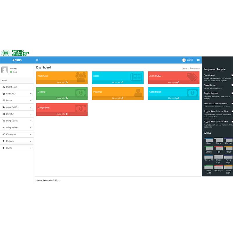 Web Aplikasi Pendaftaran Anak Di Panti Asuhan Dengan Codeigniter