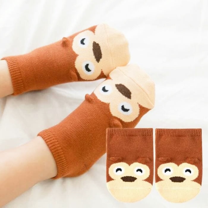 Kaos Kaki Bayi Animal 3D Karakter Baby Socks Cute Import Babymaniashopid Kado Bayi