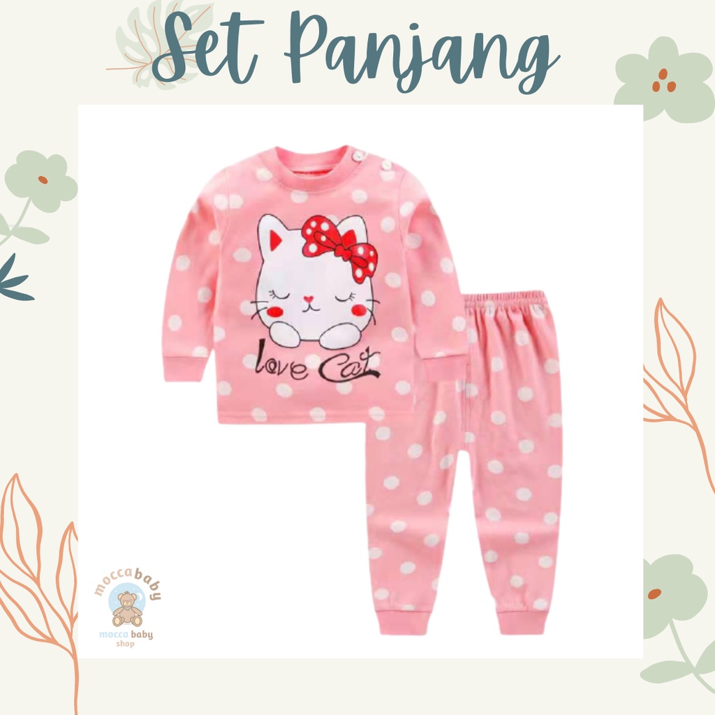 MBSS Baju Premium Anak Bayi Piyama Jumper Jumpsuit Celana Tidur Lengan Panjang NEW H5 112