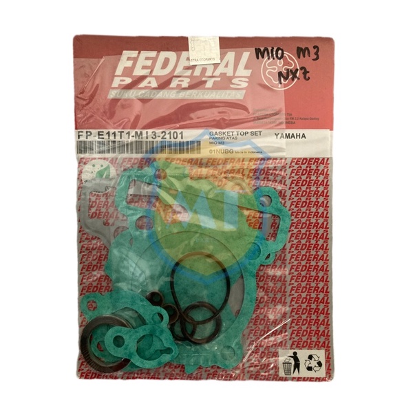 Paking Gasket Top Set Mio M3 125 S Z dan Soul GT 125 Federal Astra Otoparts