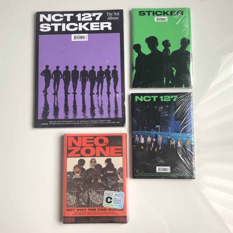 AY-YO SM Mini Sticker Neozone NCT Album Sealed Murah Underprice [READY]