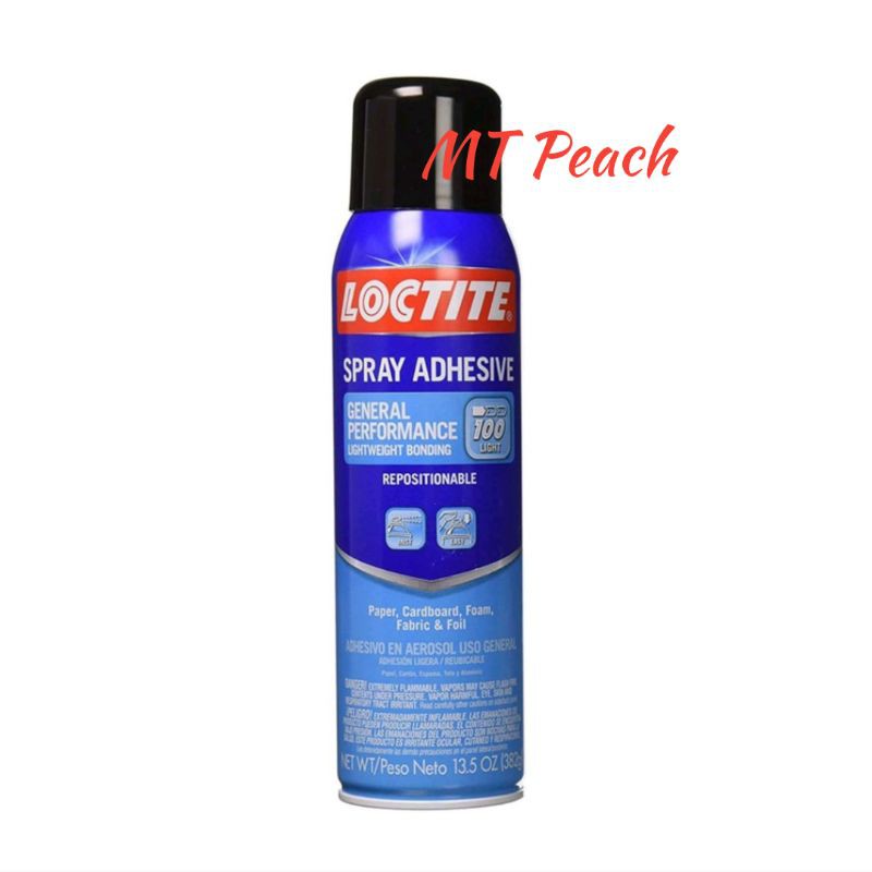 

LOCTITE LEM SEMPROT 382 GR SPRAY ADHESIVE LOCTITE 13.5OZ