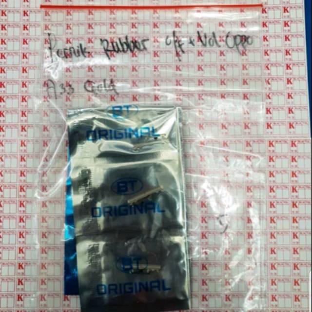 PERNIK RUBBER TOMBOL LUAR ON OF OFF VOLUME OPPO NEO 7 A33 A33W ORIGINAL