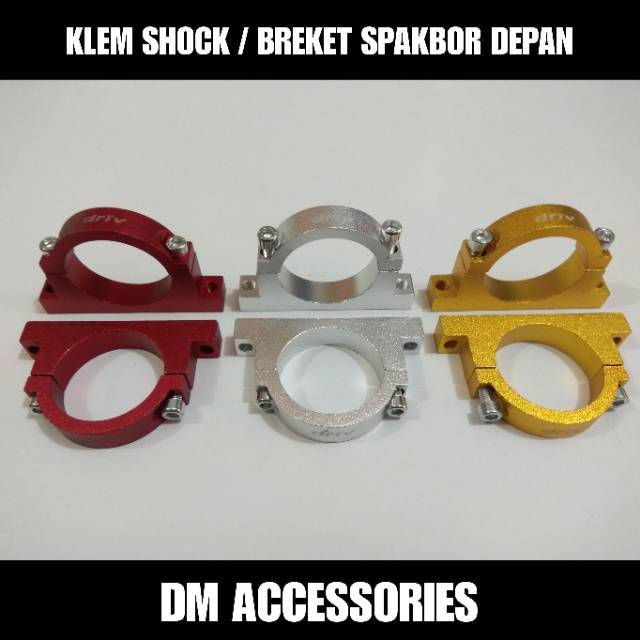 KLEMAN SHOCK BREAKER BREKET SPAKBOR DEPAN MATIC