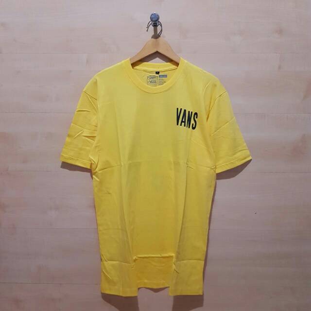 yellow vans t shirt