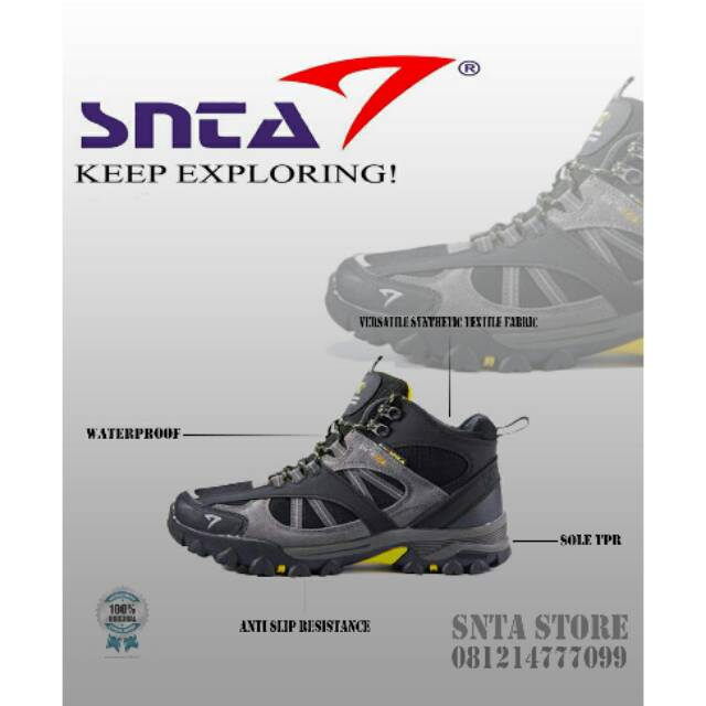 SEPATU HIKING SNTA - SNTA ORIGINAL - SEPATU GUNUNG SNTA - SNTA - SEPATU GUNUNG SNTA