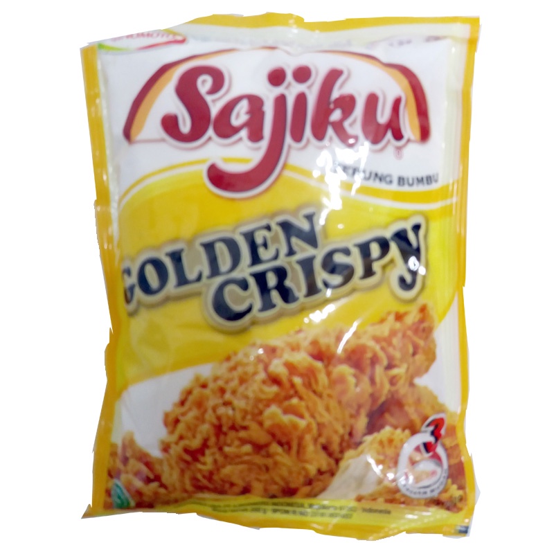 

Sajiku Tepung Bumbu Golden Crispy 200Gr