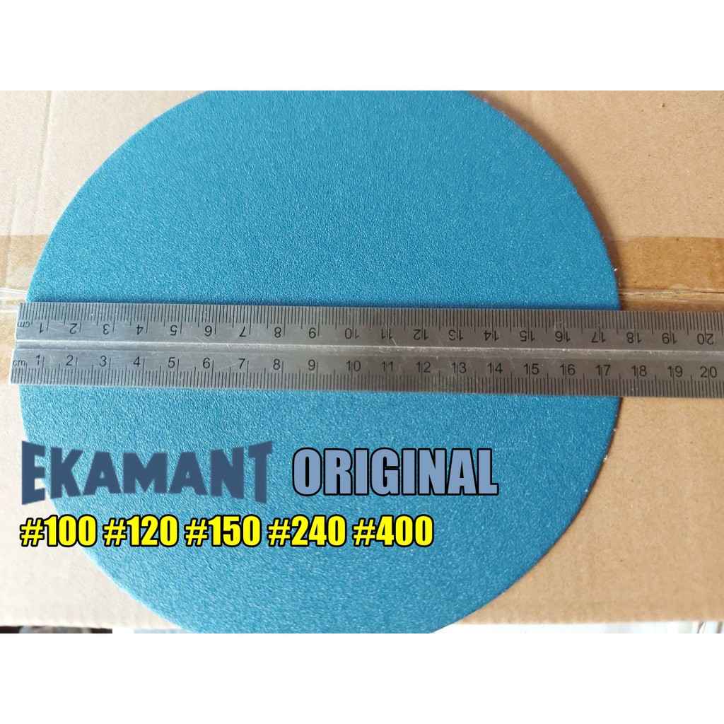 EKAMANT AMPLAS BULAT VELCRO 7 INCH HEAVY DUTY BIRU