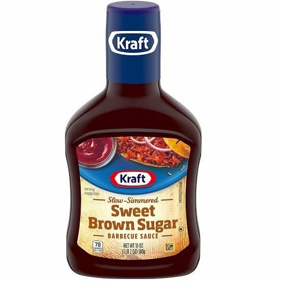 

saus barbeque bbq kraft sweet brown sugar 510