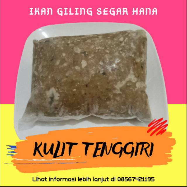 

Kulit Ikan Tenggiri 1 kg / Kulit Tenggiri / Pempek Kulit / Kulit Ikan Tenggiri / Ikan Tenggiri