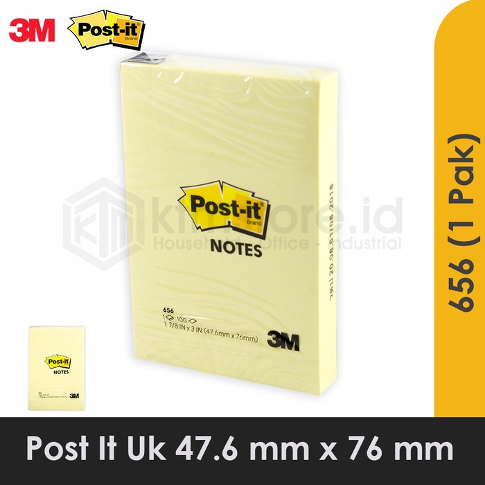 

[RESTOCK] Post It 3M Stick Note 2x3 656-YL Kuning