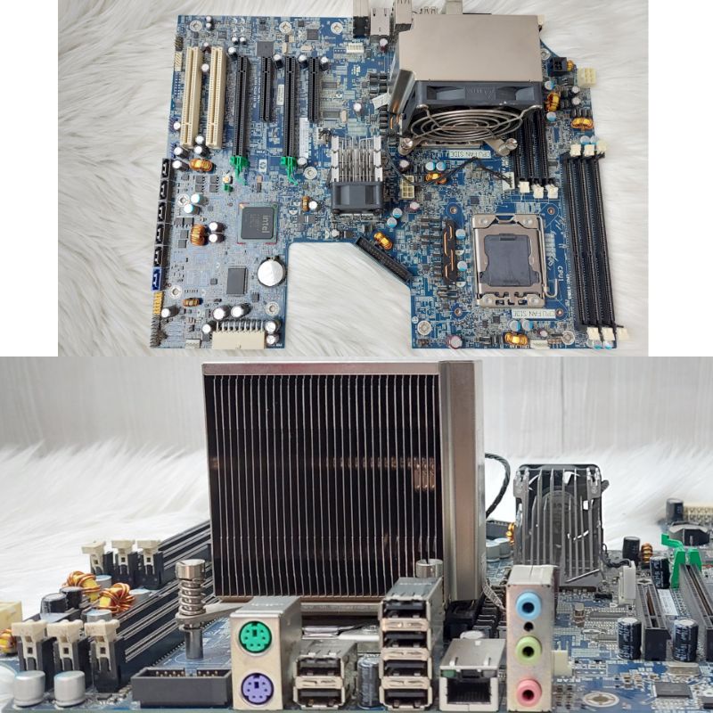 Motherboard Workstation Z600 Lengkap heatsink second murah bergaransi