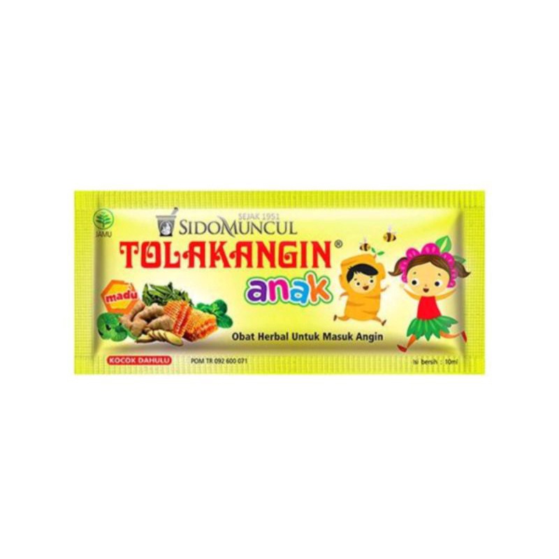 Tolak Angin Anak Sachet Sido Muncul