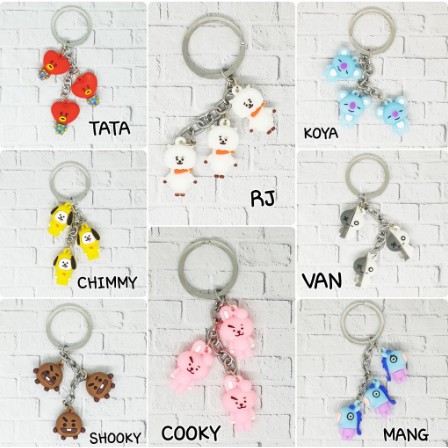 PAR KEY CHAIN MINI BT21 BTS ALG