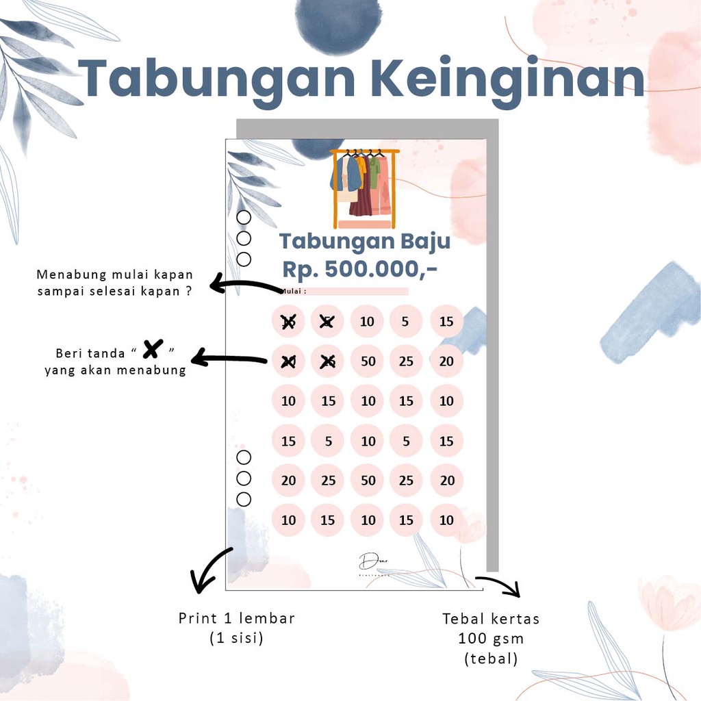 

Tabungan Keinginan