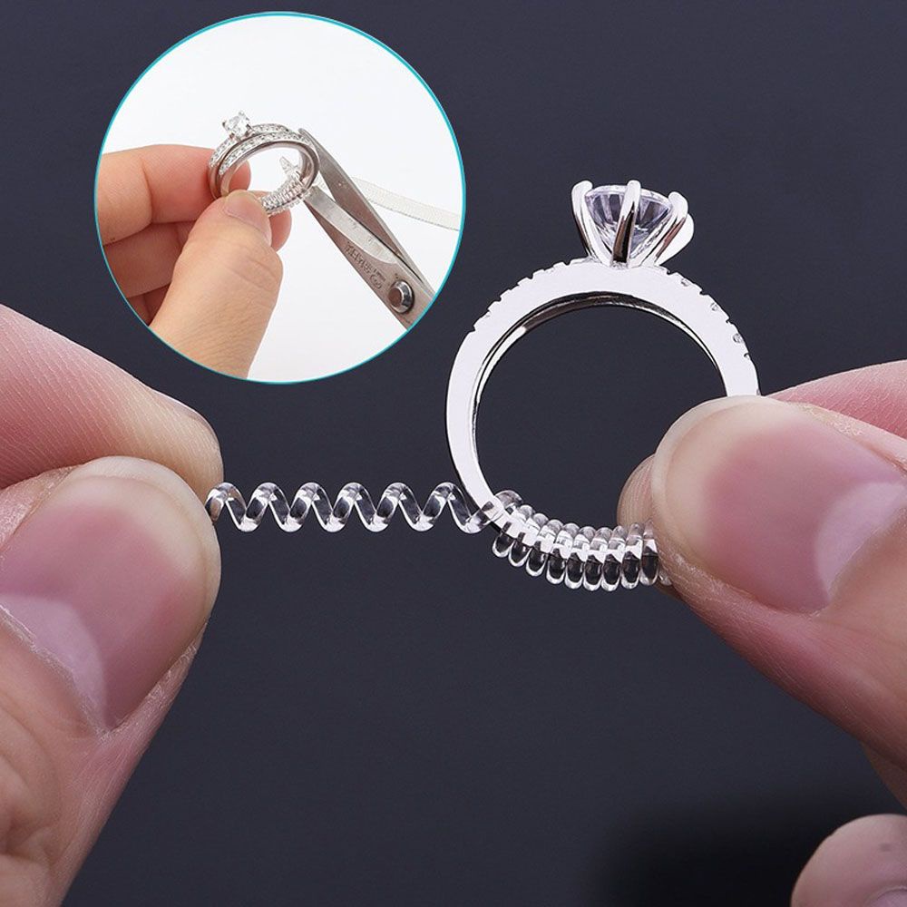 Mxbeauty 4 Ukuran / Set Ring Sizer Adjuster Aneka Warna Untuk Aksesoris Perhiasan