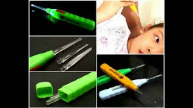 EARPICK WITH LED FLASHLIGHT - KOREK KUPING DGN LAMPU LED