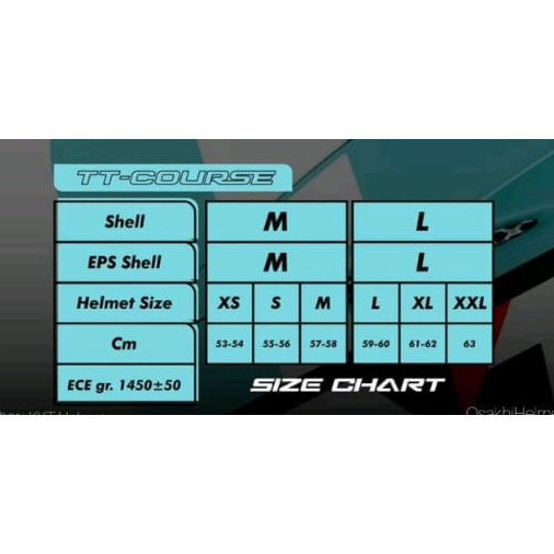 Helm KYT TT Course / KYT TTC Original (Ongkir Termurah 2Kg)-4