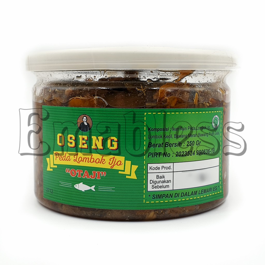 

Otaji Oseng Peda Lombok Ijo 250gr