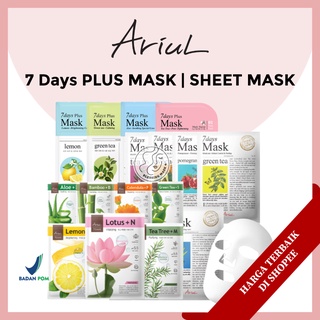 Jual [BPOM] Ariul 7days Mask | 7 DAYS PLUS MASK | Sheet Mask | Masker ...