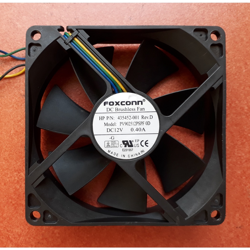 Kipas Foxconn 9x9 DC12 Volt 0.40 Ampere