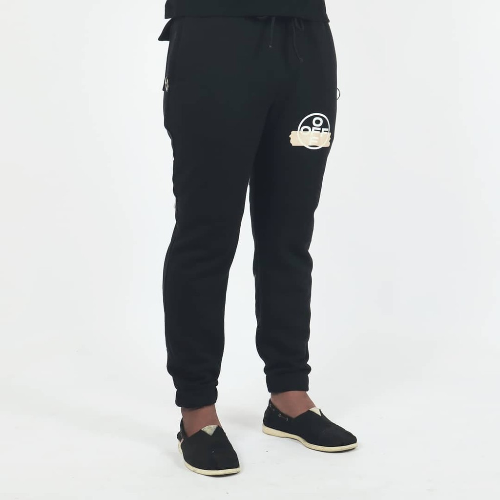 CELANA PANJANG PRIA JOGGER PANTS OW TAPE SIMPLE GOOD QUALITY