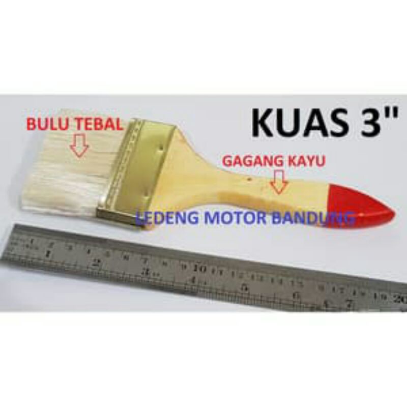 

Paint Brush Kuas 3 inci Bulu Tebal Cat Serba Guna Multi Fungsi