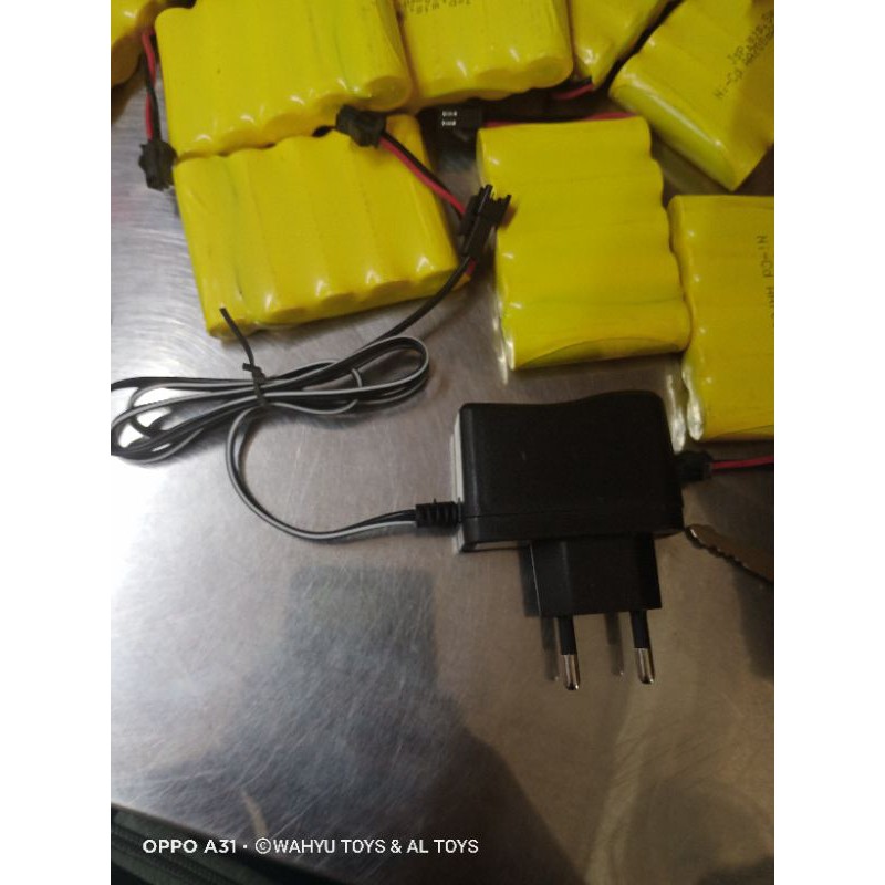 BATERAI MAINAN RC CAS 4.8VOL-6Vol 700mah