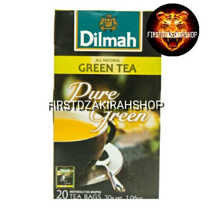 

Dilmah all natural green tea 20x1.5gr