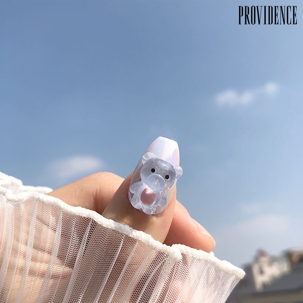 Providence 1 PC Nail Decoration Rotatable Optional Cute 3D Cartoon Resin Nail Art Decals for Daily Life